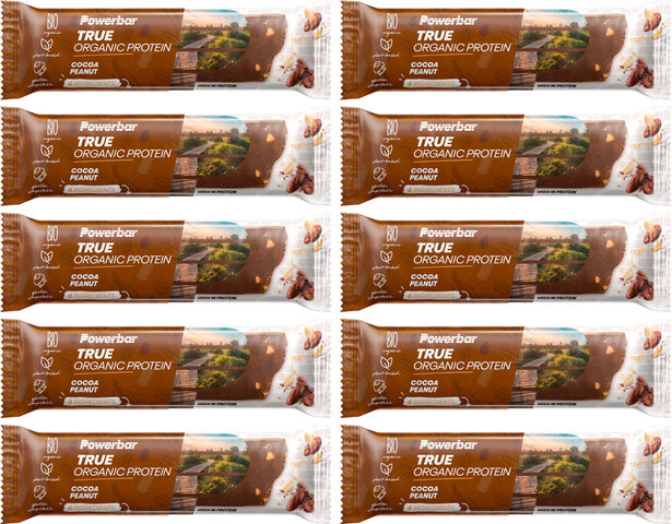 True Organic Protein Bar - 10 Pack - cocoa-peanut/450 g