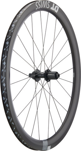 DT Swiss Set de Roues en Carbone ERC 1400 DICUT 45 Disc Center Lock 28" - noir/Set de 28" (avant 12x100 + arrière 12x142) Shimano