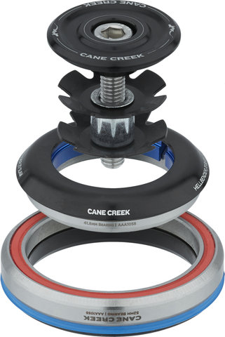 Cane Creek Jeu de Direction Hellbender 70 Slam IS42/28,6 - IS52/40 - black/1 1/8" - 1,5" tapered/IS42/28,6 - IS52/40