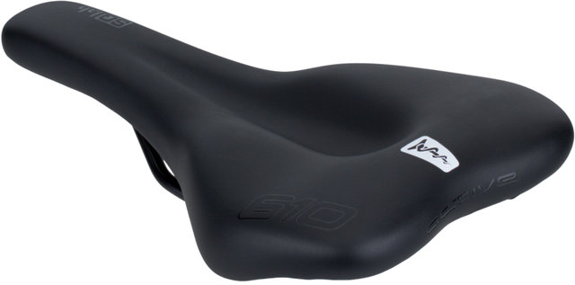 SQlab 610 M-D Active Saddle - black/150 mm