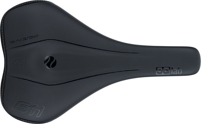 Selle 611 Ergowave active 2.1 - noir/160 mm