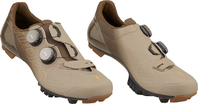 Chaussures VTT S-Works Recon - taupe-doppio-bronze/42