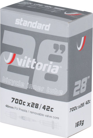 Vittoria Cámara de aire Standard para 28" - universal/28-42 x 622 SV 48 mm