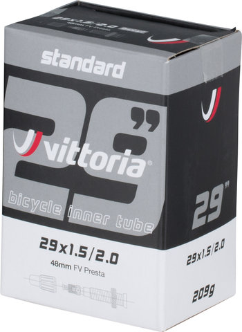 Vittoria Cámara de aire Standard para 29" - universal/29 x 1,5-2,0 SV 48 mm