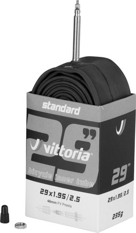 Vittoria Cámara de aire Standard para 29" - universal/29 x 1,95-2,5 SV 48 mm