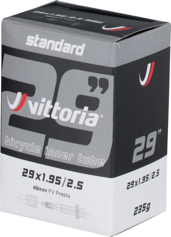 Vittoria Cámara de aire Standard para 29" - universal/29 x 1,95-2,5 SV 48 mm