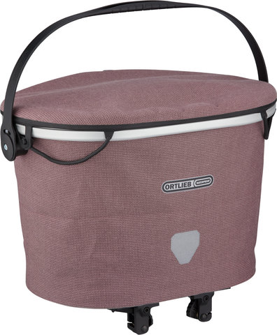 ORTLIEB Corbeille pour Porte-Bagages Up-Town Rack Urban - ash rose/17,5 litres