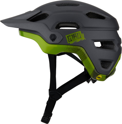 Giro Source MIPS Helm - matte metallic black-ano lime/59 - 63 cm