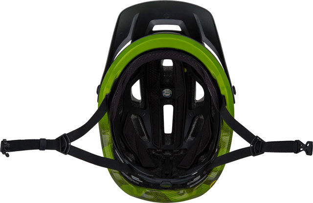 Source MIPS Helmet - matte metallic black-ano lime/59 - 63 cm