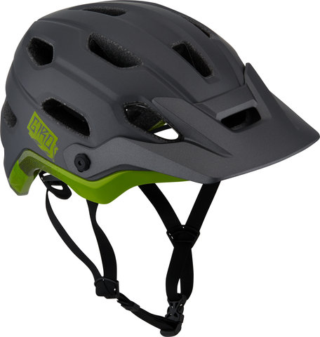 Source MIPS Helmet - matte metallic black-ano lime/59 - 63 cm