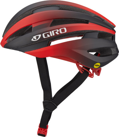 Synthe MIPS II Helm - matte black-bright red/55 - 59 cm