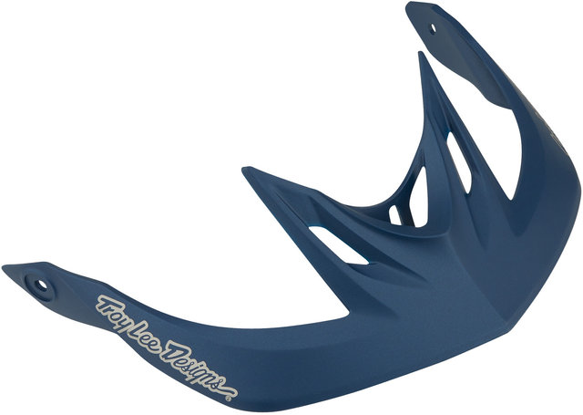 Troy Lee Designs Visera de repuesto para cascos A2 - decoy smokey blue/universal