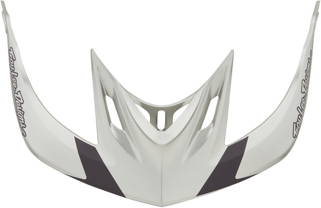 Troy Lee Designs Visera de repuesto para cascos A2 - sliver silver-burgundy/universal