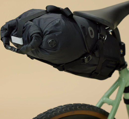 Fjällräven Hoja Seatbag Drybag 16L Saddle Bag - black | 16 l