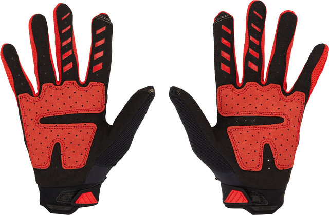 100% Airmatic Ganzfinger-Handschuhe - red-black/M