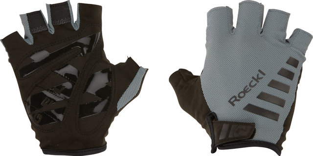 Roeckl Guantes de medio dedo Igura - lead grey/8