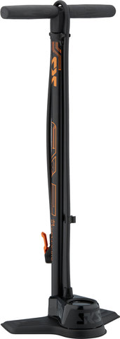 Pompe à Pied Air-X-Plorer Digi 10.0 avec Manomètre Numérique - noir-orange/universal