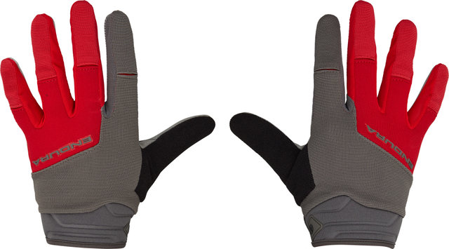 Hummvee Plus II Full Finger Gloves - red/M
