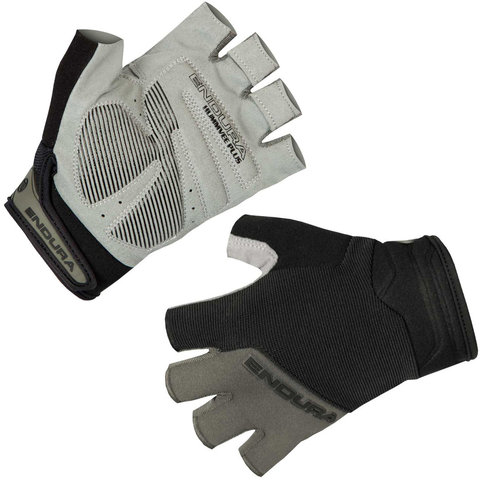 Hummvee Plus Mitt II Half Finger Gloves - black/M