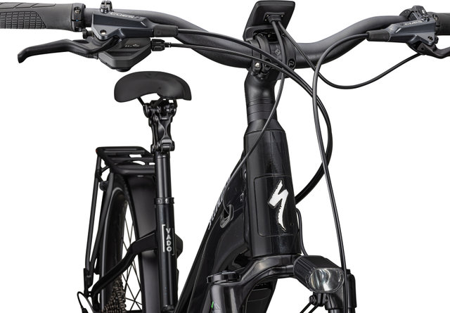 Specialized Vélo électrique de trekking Turbo Vado 5.0 Step-Through 27,5" - gloss castblack-satin silver reflective/44 /M/27,5" (650B)/170,0 mm