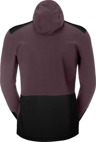 Scott Vertic Pro Warm Hoodie - cocoa red-black | S