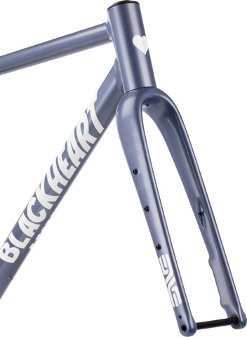 Blackheart kit de cadre Gravel AL - ultra violet | 55 mm | M | 28" | 1 1/8" - 1,5" tapered