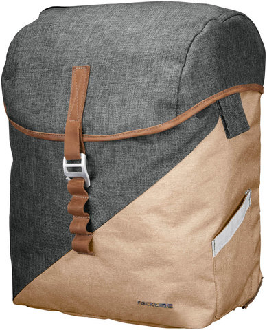 Racktime Sacoche Mia - desert sand-dust grey/17,5 litres