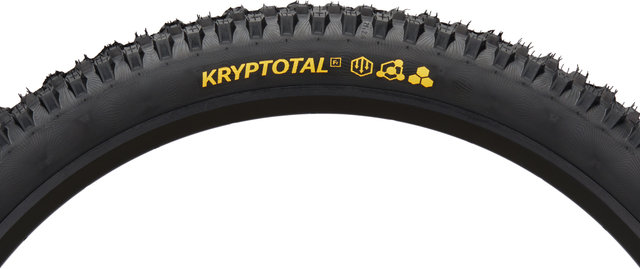 Continental Cubierta plegable Kryptotal-F Downhill SuperSoft 29" - negro/29x2,4