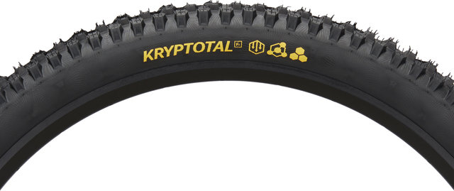 Continental Cubierta plegable Kryptotal-F Downhill SuperSoft 27,5" - negro/27,5x2,4