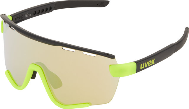 Set de gafas deportivas sportstyle 236 - black-yellow mat/mirror yellow