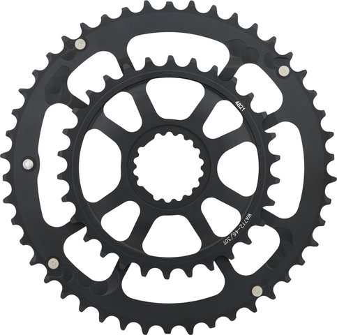 Cannondale OPI SpideRing 8-Arm Chainring Set - black/30-46 tooth