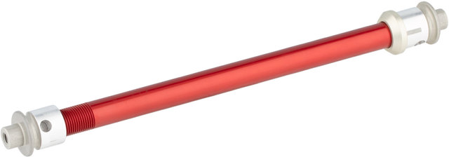 FollowMe Steckachsenadapter 12 mm Aluminium - rot/12 mm, 1,0 mm, 160 mm