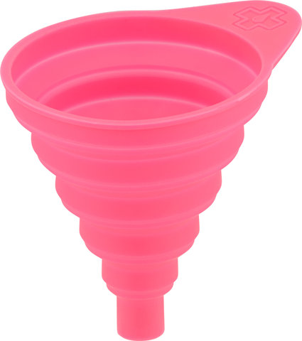 Muc-Off Collapsible Silicone Funnel - pink/universal