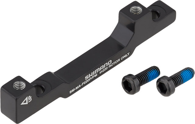 Shimano Disc Brake Adapter for 220 mm Rotors - black/PM 7" to PM +40 mm