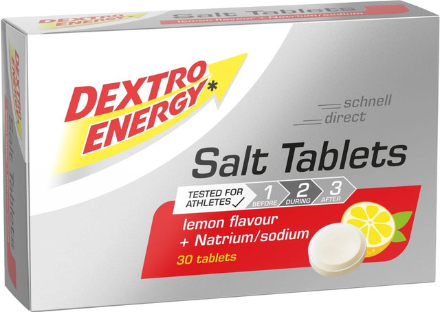 Tabletas de mascar Salt Tablets - 30 unidades - lemon/54 g
