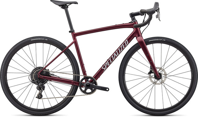 Bici Gravel Diverge Comp E5 28" - satin maroon-light silver-chrome-clean/54 cm