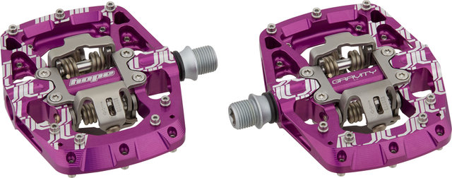 Hope Union GC Clipless Pedals - purple/universal