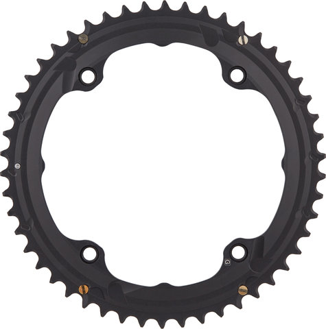 Campagnolo Record Chainring 12-speed, 4-arm, 145 mm Bolt Circle Diameter - black/50 tooth