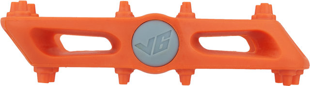 DMR V6 Platform Pedals - orange/universal