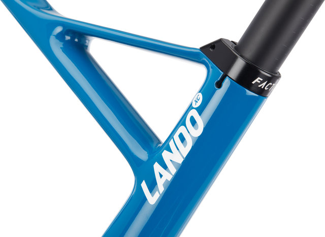 Factor Kit de cuadro Lando XC Carbon 29" - vintage blue/L