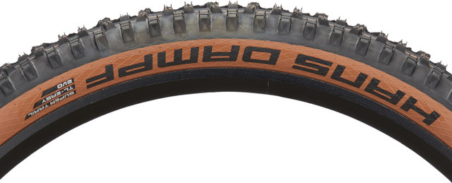 Schwalbe Hans Dampf Evolution ADDIX Soft Super Trail 27.5" Folding Tyre - black-bronze skin/27.5x2.35