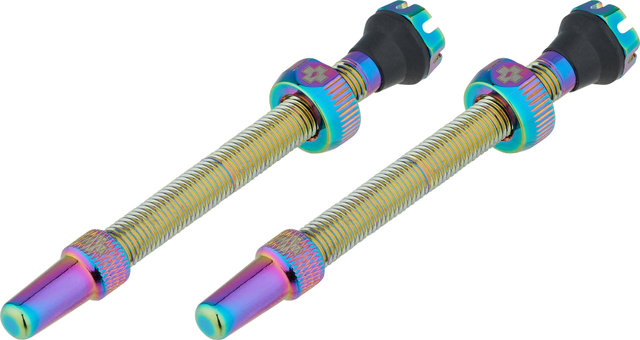 Válvulas Tubeless V2 - iridescent/SV 60 mm