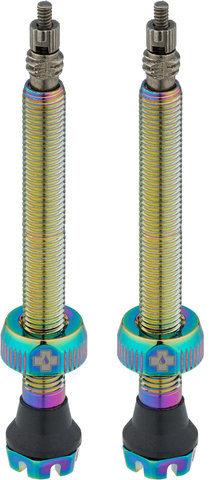 Válvulas Tubeless V2 - iridescent/SV 60 mm