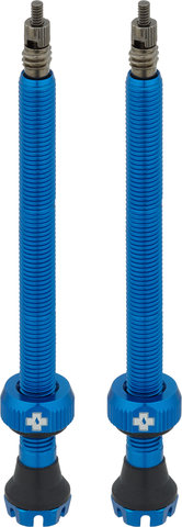 Muc-Off Válvulas Tubeless V2 - blue/SV 80 mm