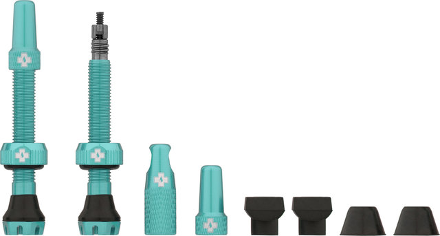 Muc-Off Valves Tubeless V2 - turquoise/SV 44 mm