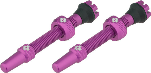 Muc-Off Válvulas Tubeless V2 - rosa/SV 44 mm