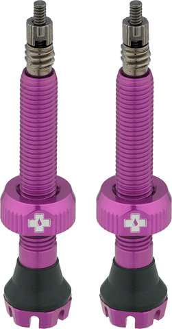 Muc-Off Valves Tubeless V2 - rose/SV 44 mm