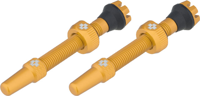 Válvulas Tubeless V2 - gold/SV 44 mm