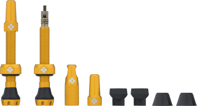 Válvulas Tubeless V2 - gold/SV 44 mm