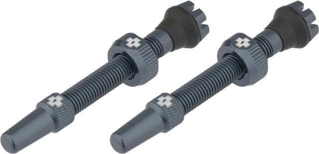 Muc-Off V2 Tubeless Valves - grey/Presta 44 mm